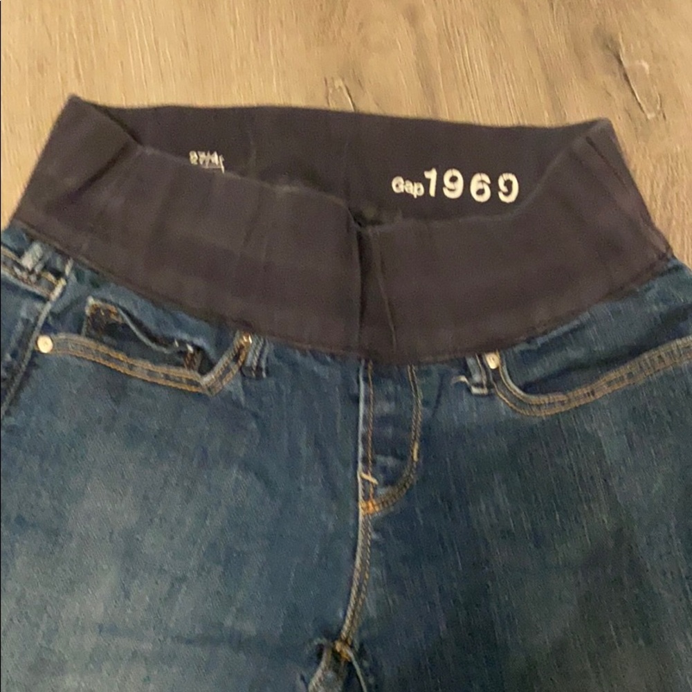 Gap maternity jeans